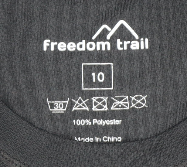 Freedom Trail Women's Black Long Sleeve Pullover Top 10
