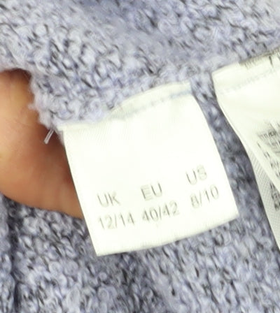 Julipa Women's Grey Full Zip Jumper, Size 12/14