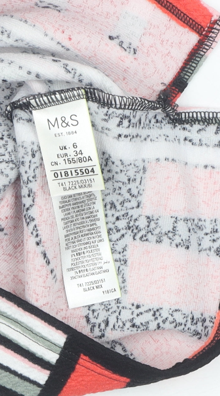 Marks & Spencer Women's Geometric Blouse, Size 6