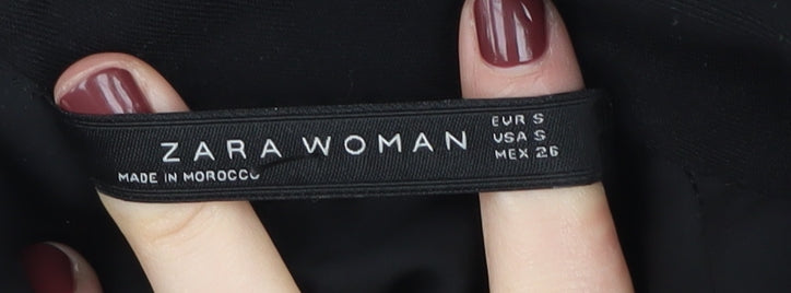 Zara Women's Black Shift Dress Size S