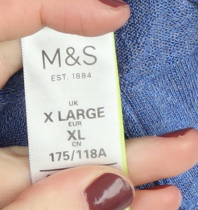 Marks & Spencer Women's XL Blue Pullover Jumper