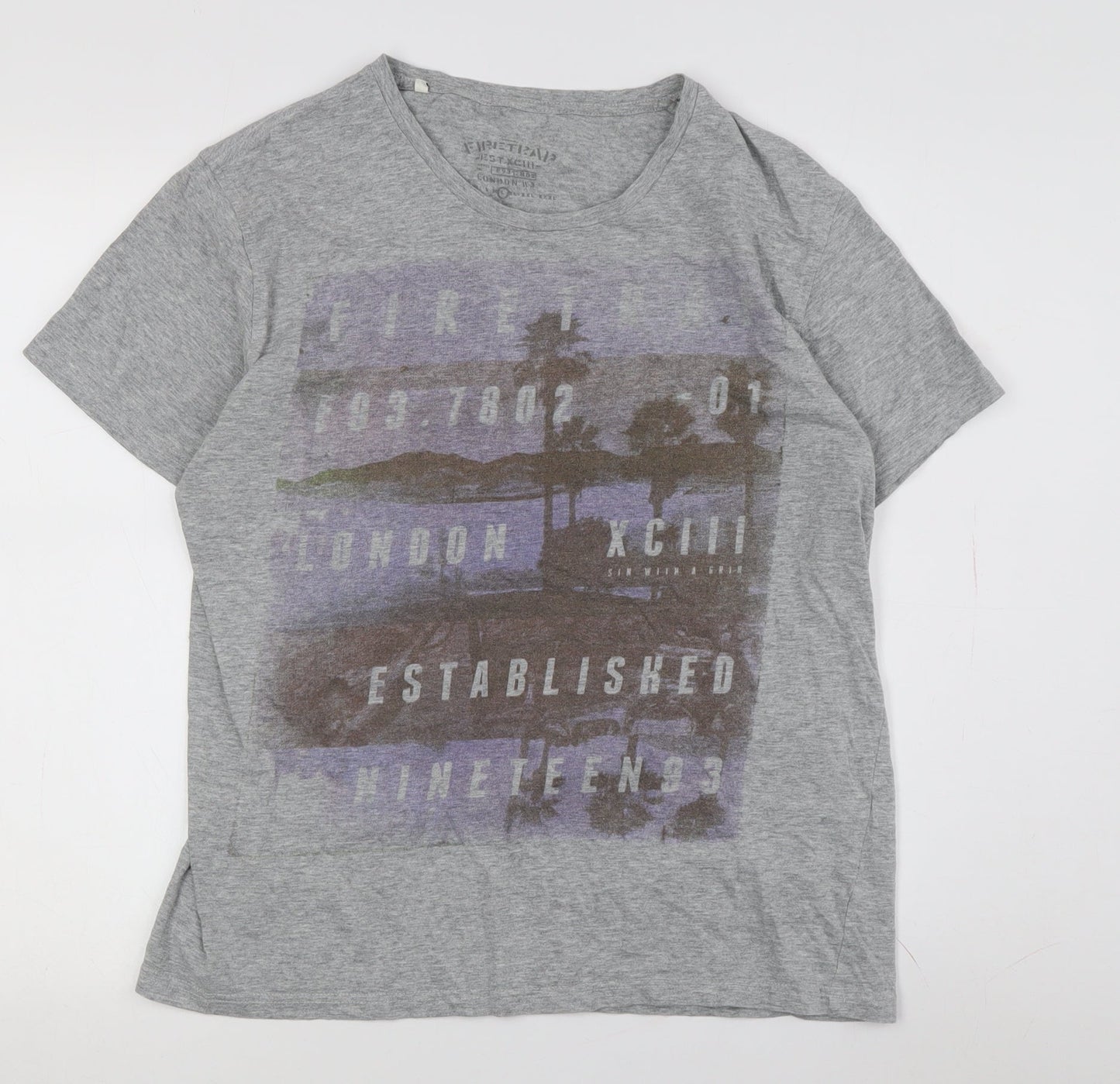 Firetrap Clothing Bundle - 5 Pack Preloved Mens T-Shirts