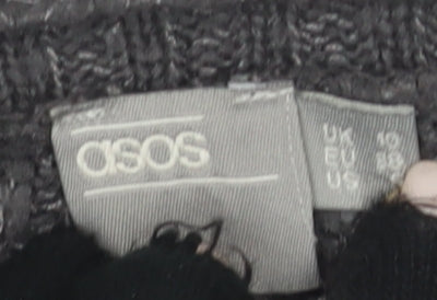 ASOS Women's Grey Cardigan, Size 12, V-Neck