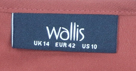 Wallis Women Red Blouse Size 14