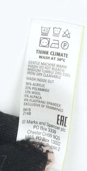 Marks & Spencer Women's Pink Roll Neck Jumper XS