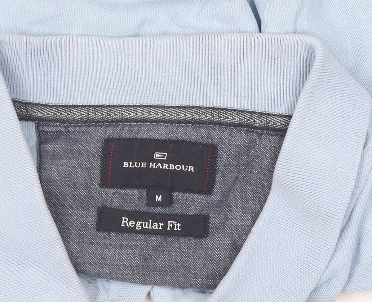 Marks & Spencer Men’s Blue Regular Fit Polo M