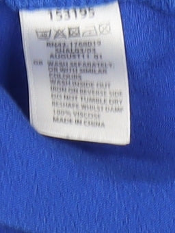 Monsoon Women's Blue A-Line Midi Dress Size 10