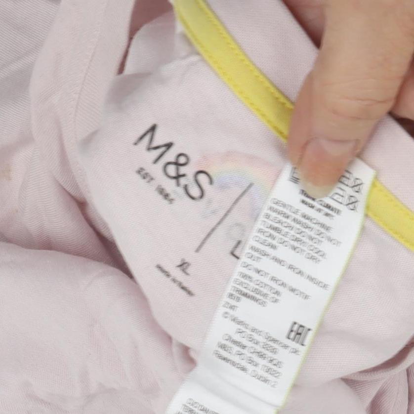 Marks & Spencer Women's Pink XL Pride T-Shirt