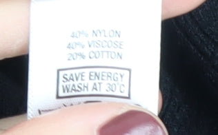 Wallis Women's Black Cardigan Medium Nylon Blend