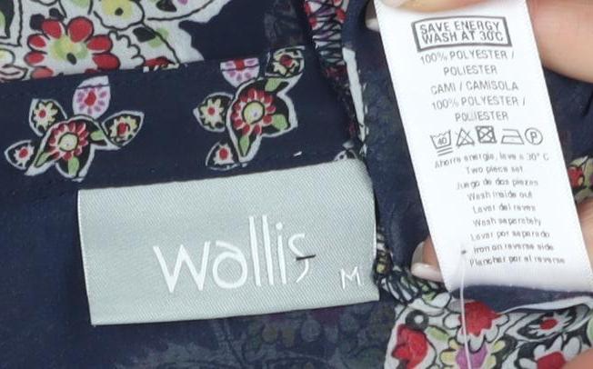 Wallis Women's Multicoloured Floral Blouse M