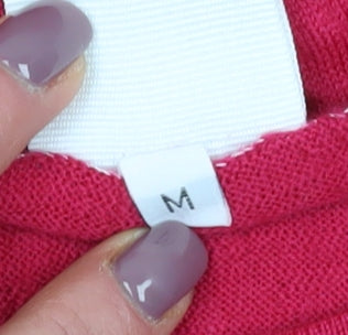 Bitte Kai Rand Women Red Merino Wool Pullover Jumper M