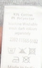 Ethel Austin Women's Grey Long Sleeve Top, Size 12