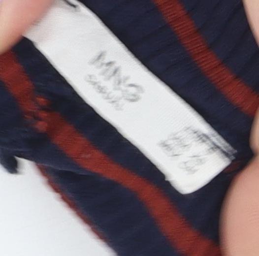 Mango Women's Striped T-Shirt Dress Size 8