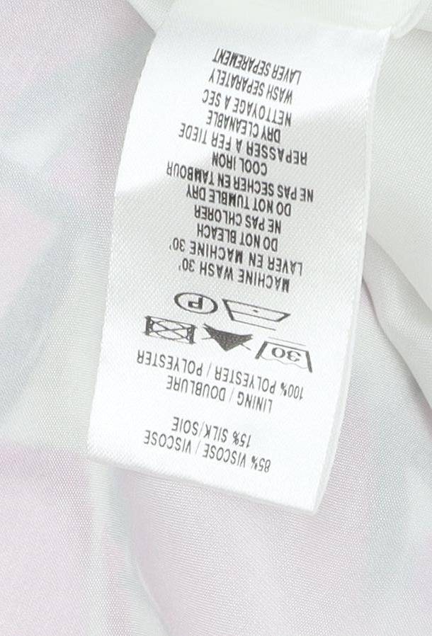 Minuet Women’s Pink Geometric A-Line Dress, Size 8