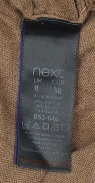 Next Women's Brown Pullover Jumper, Size 8