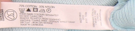 Debenhams Women Blue Size 20 3/4 Sleeve Jersey Top