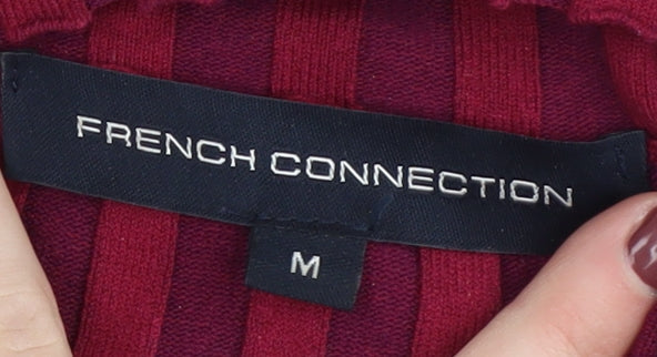French Connection Women's Red Pullover Jumper M