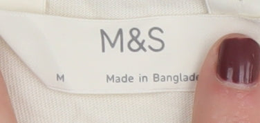 Marks & Spencer Women's Ivory Shift Dress M