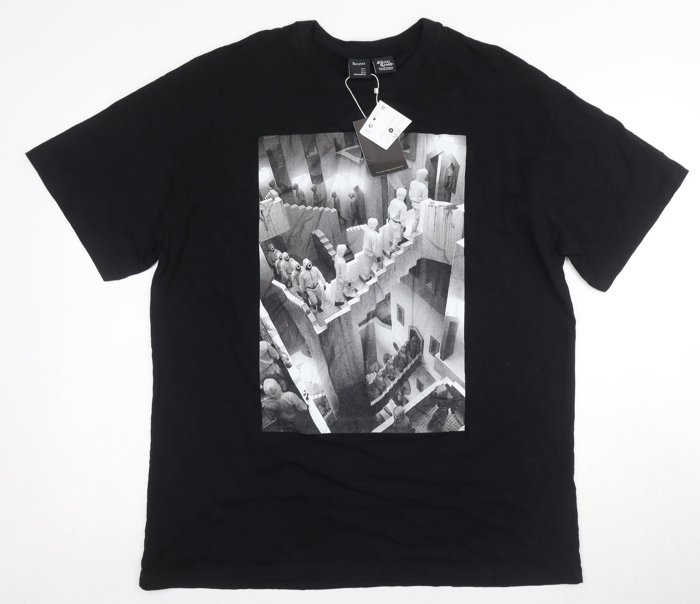 Bershka Clothing Bundle - 5 Pack Preloved Mens T-Shirts