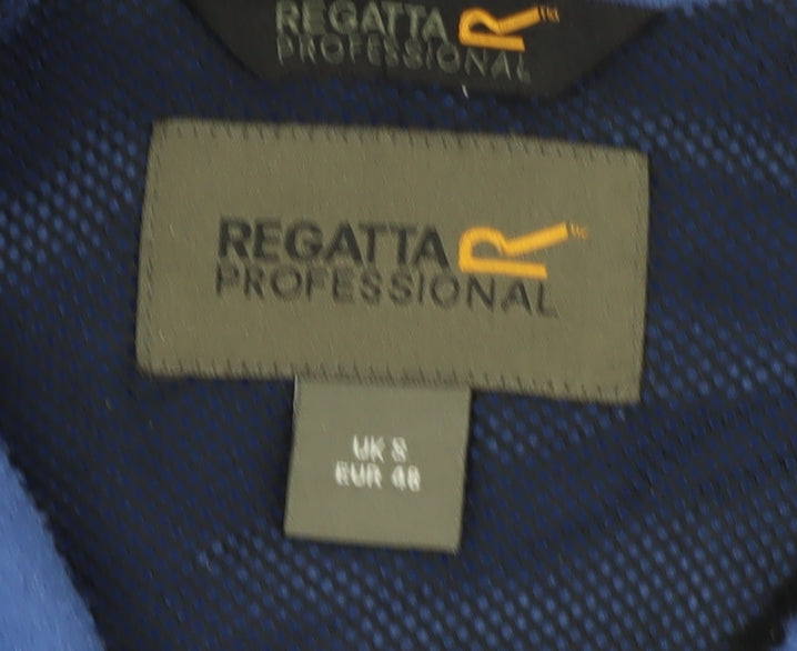 Regatta Men's Blue Fleece Jacket Size S
