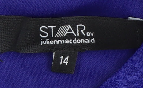 Star by Julien Macdonald Blue Sheath Dress