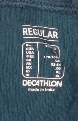 Decathlon Blue Unisex Adults Pullover Long Sleeve Top