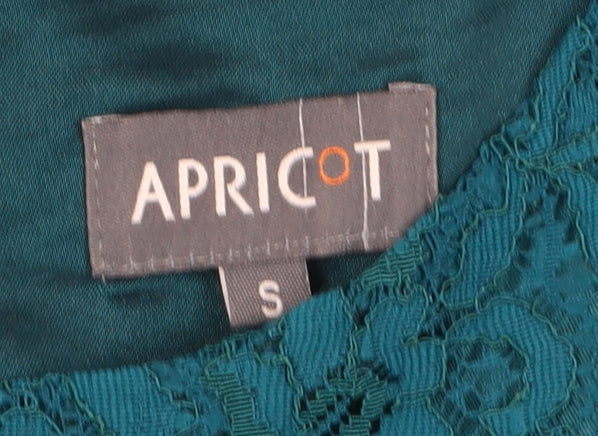 Apricot Women's Green Lace Sheath Dress S