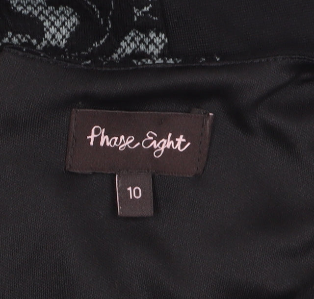 Phase Eight Women's Black Sheath Dress Size 10