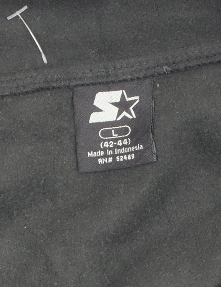 Starter Men's Black Jacket L Regular Fit Casual