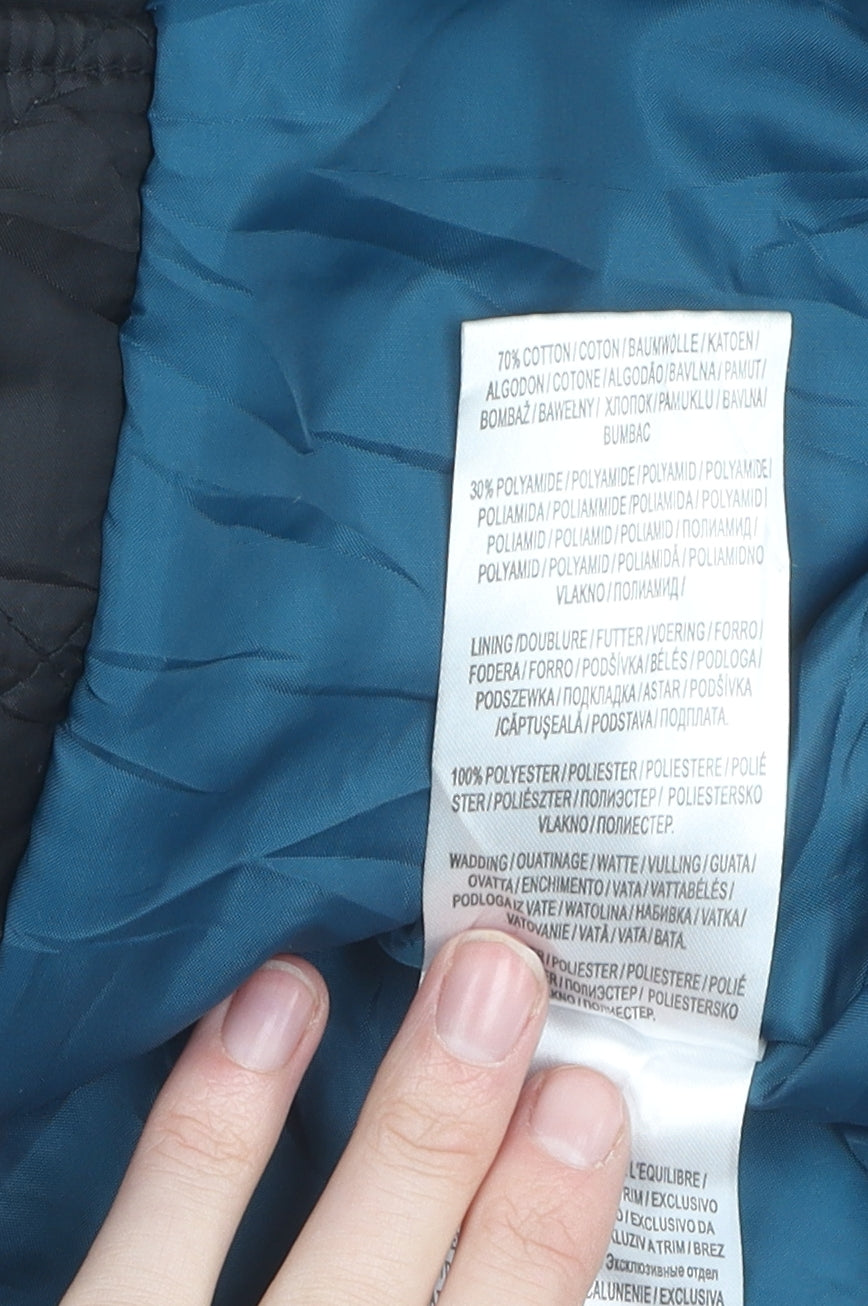 Dissident Men's Black Bomber Jacket L for Casual Autumn/Winter