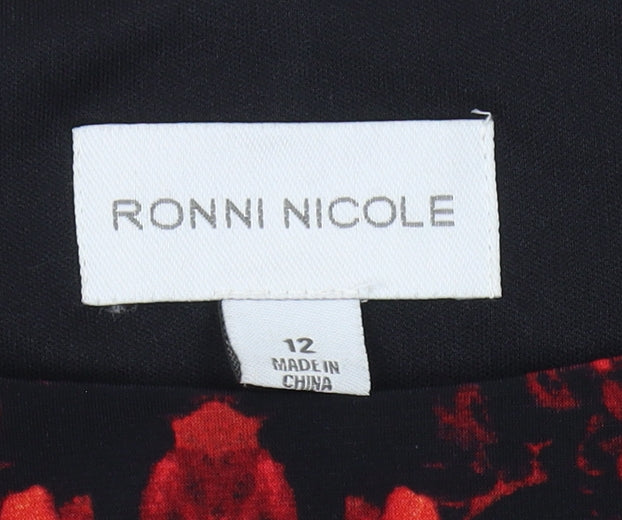 Ronni Nicole Women's Floral Fit & Flare Dress, Size 12