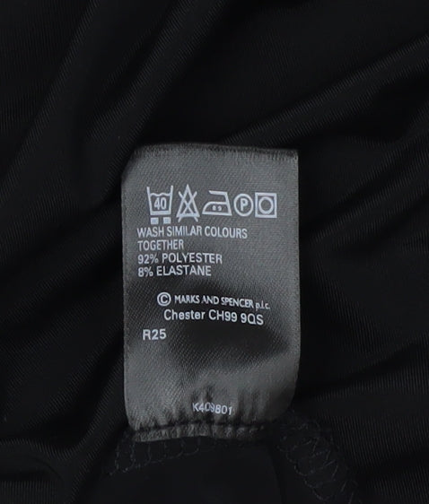 Marks & Spencer Women's Black Size 10 Sheath Dress