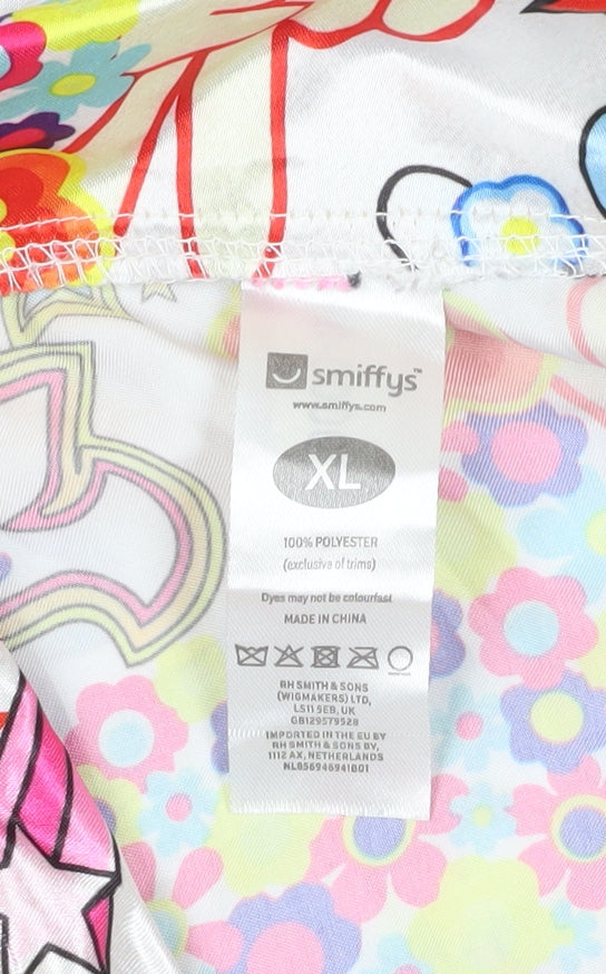 Smiffys Women's Multicoloured XL Retro Blouse