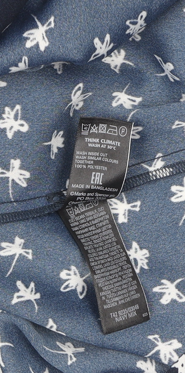 Marks & Spencer Women's Long Blue Dress Size 18