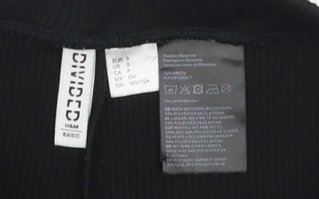 H&M Women's Black Biker Shorts Size 6