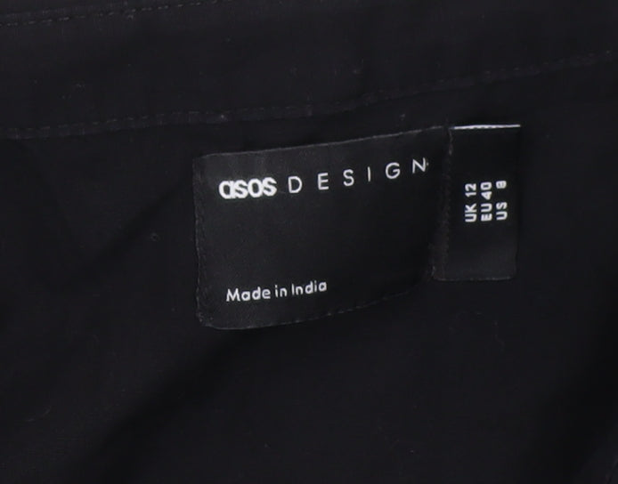 ASOS Women’s Black Shirt Dress Size 12