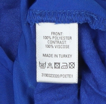 Oasis Womens Blue Sleeveless Lightweight Blouse - S