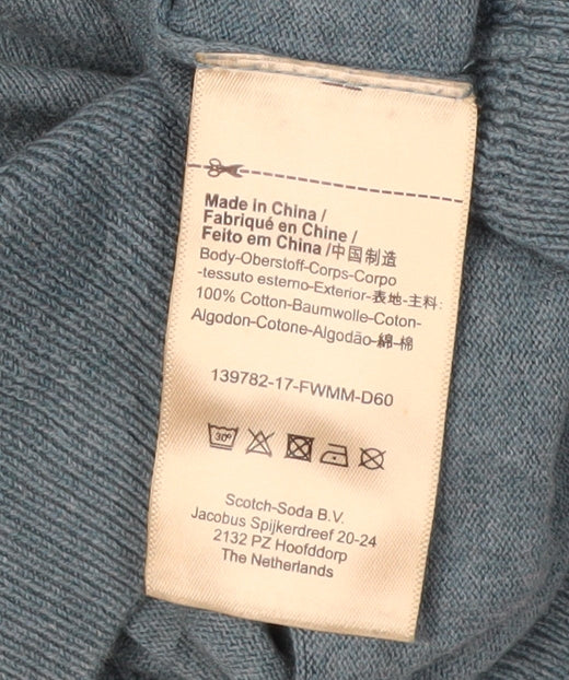 Scotch & Soda Men's Blue Pullover Jumper L