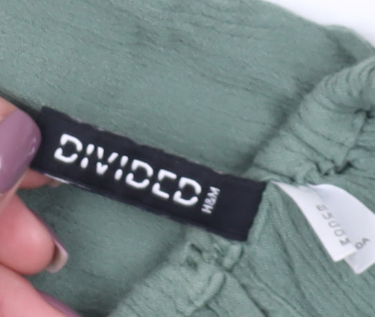 Divided Women's Green Camisole Tank Size 8