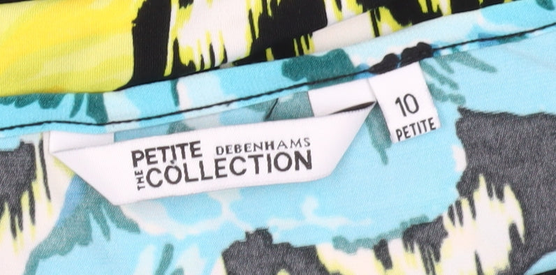 Debenhams Women's Multicolour Floral T-Shirt, Size 10 Petites