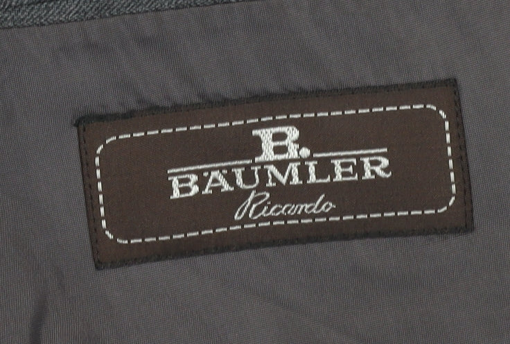 Bäumler Suit Grey stripe Jacket, size 52.