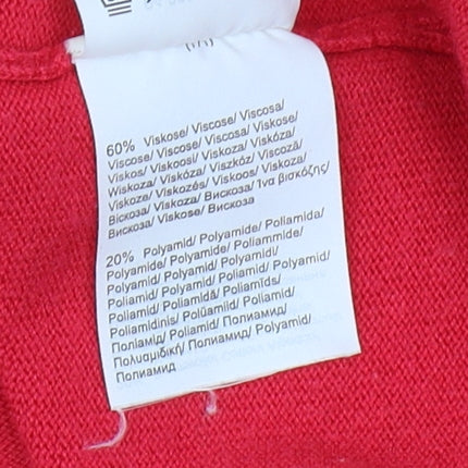 s.Oliver Women's Red Pullover Jumper Size 16