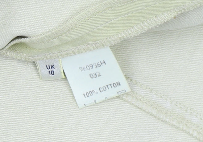 Viyella Beige Women's Waistcoat, Size 10, Classic Casual Style