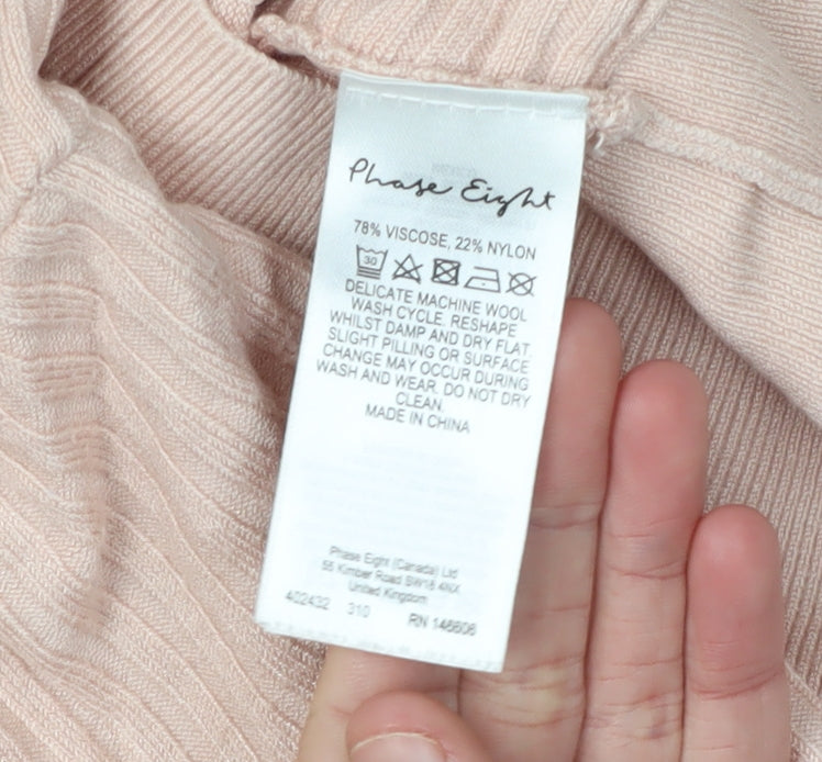 Phase Eight Women's Beige M Knit Pullover Jumper