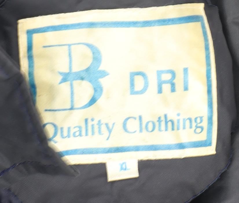 DRI Quality Clothing Men's XL Black Puffer Coat