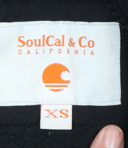 SoulCal & Co Men's XS Black Puffer Jacket