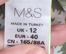 Marks & Spencer Women's Floral Blouse UK 12
