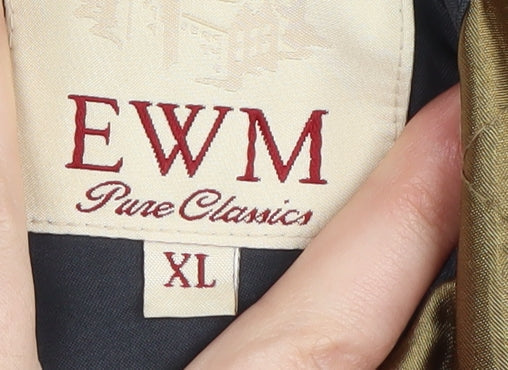 EWM Men's Black XL Lined Jacket