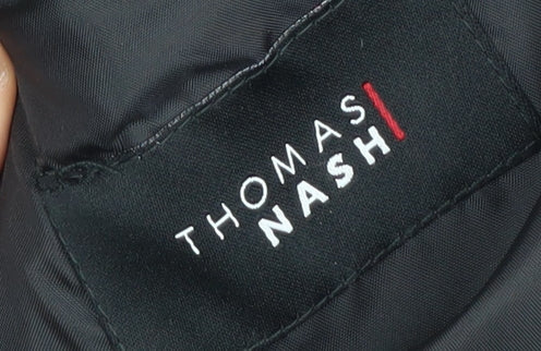 Thomas Nash Men's Black Blazer 42 Long Formal Business