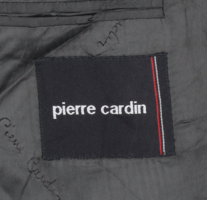 Pierre Cardin Grey Check Blazer, Men's 41R
